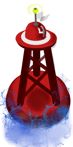 custom floating bouy