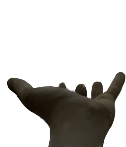 reaching-hand